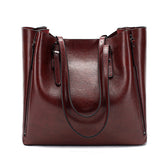 Sac à bandoulière en cuir souple de grande capacité avec design d'intérêt spécial, sac fourre-tout minimaliste pour le bureau